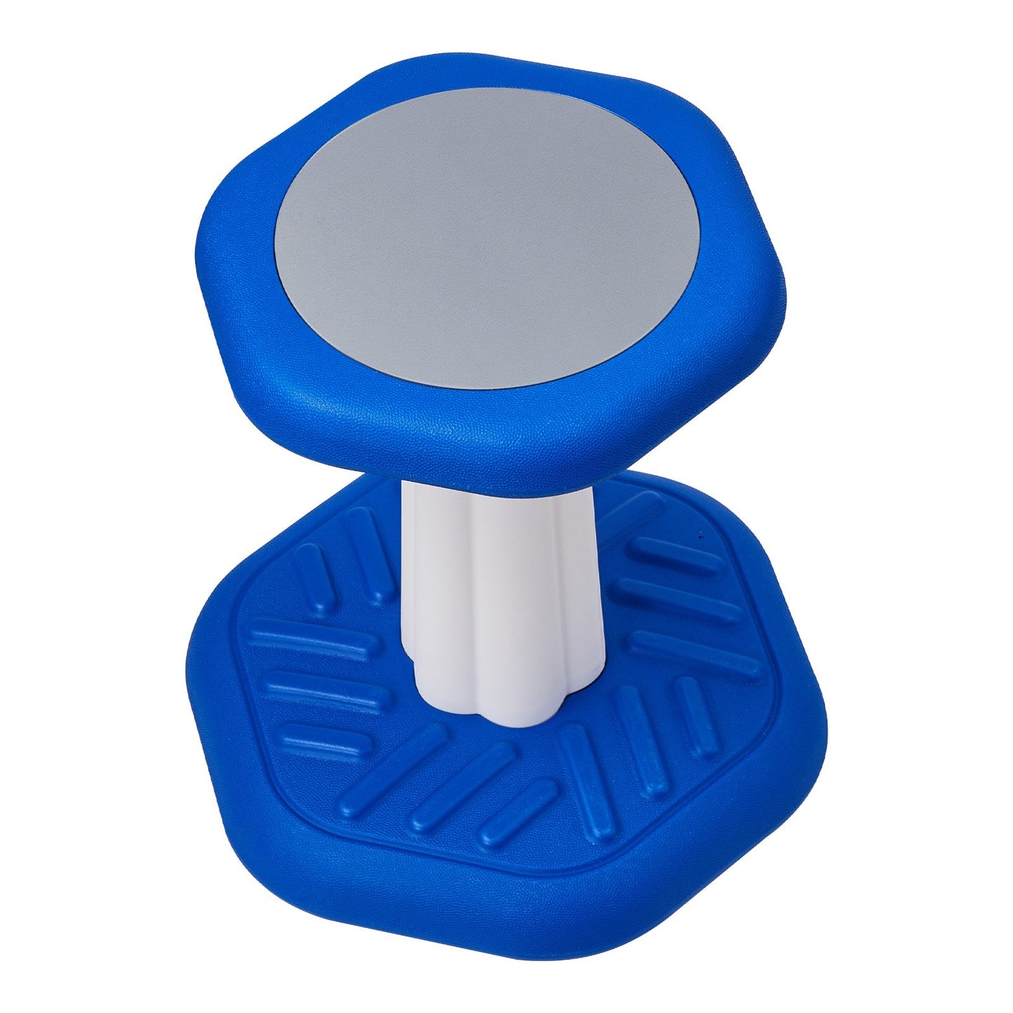 Kids Wobble Chair, Active Chair with Sponge Cushion, Wobble Stool Improves Focus, Posture and Calm Children, Ideal for Schools and Preschools, Age 3-7, Blue