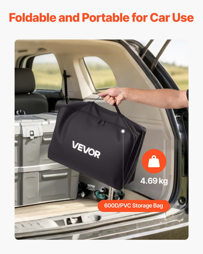 Hitch Cargo Carrier Bag, Waterproof 840D PVC, 59.84 x 24.02 x 30.63 in (25 Cubic Feet), Heavy Duty Cargo Bag for Truck Bed Storage with Reinforced Straps, Suitable for Car SUV Vans Hitch Basket