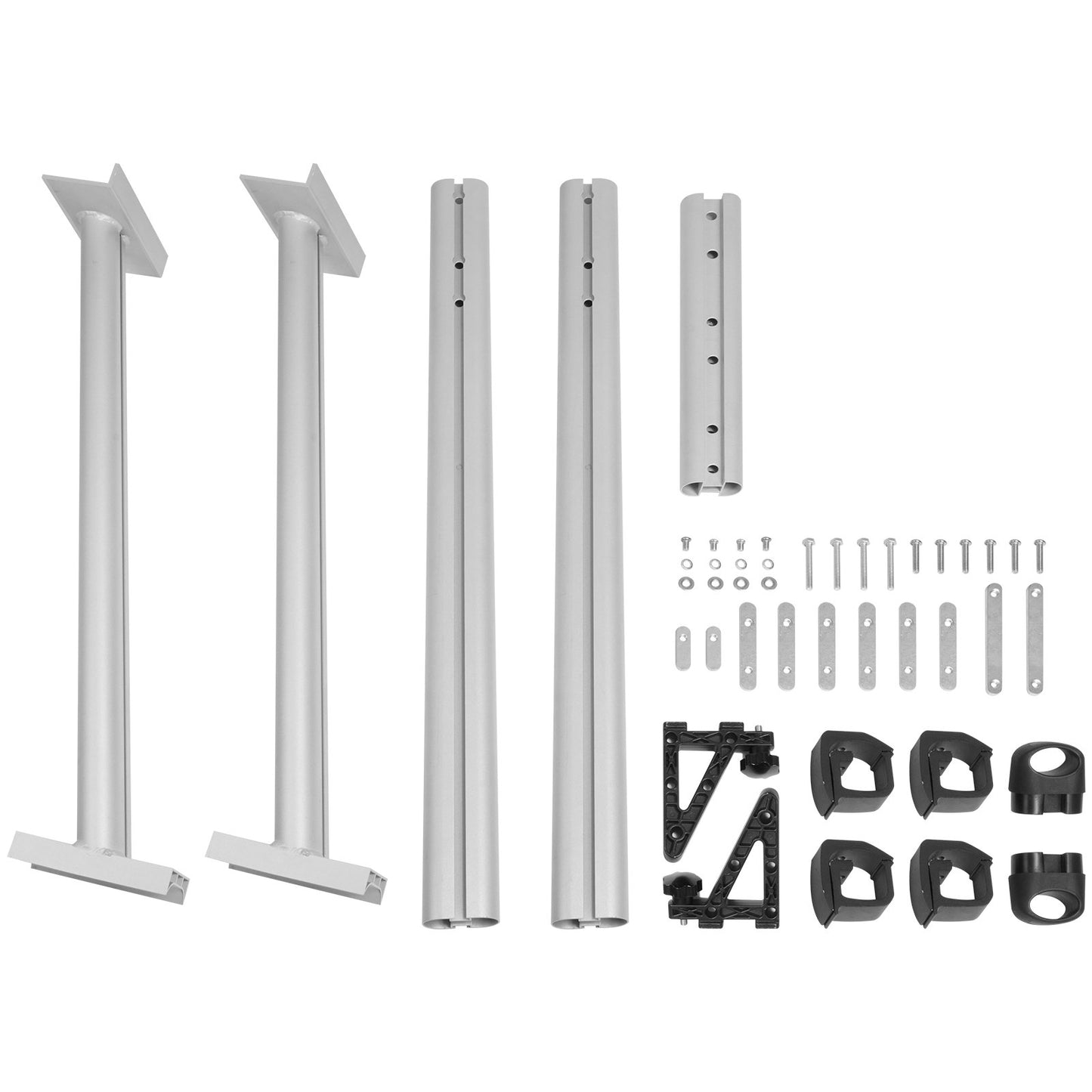 Truck Rack, 800 lbs Capacity, 71"x32" Aluminum Ladder Rack for Truck with 8 Non-Drilling C-clamps, Heavy Duty Truck Bed Rack Two-Bar Set for Kayak, Surfboard, Lumber, Ladder