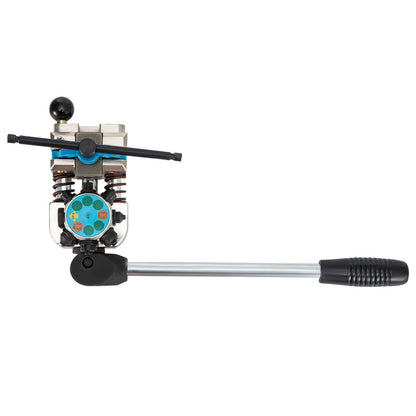 Brake Line Flaring Tool, 45 Degree Single, Double, and Bubble Flares for 3/16\", 1/4\", 5/16\" and 3/8\" Tube Size, Suitable for Soft Metal of Copper Lines