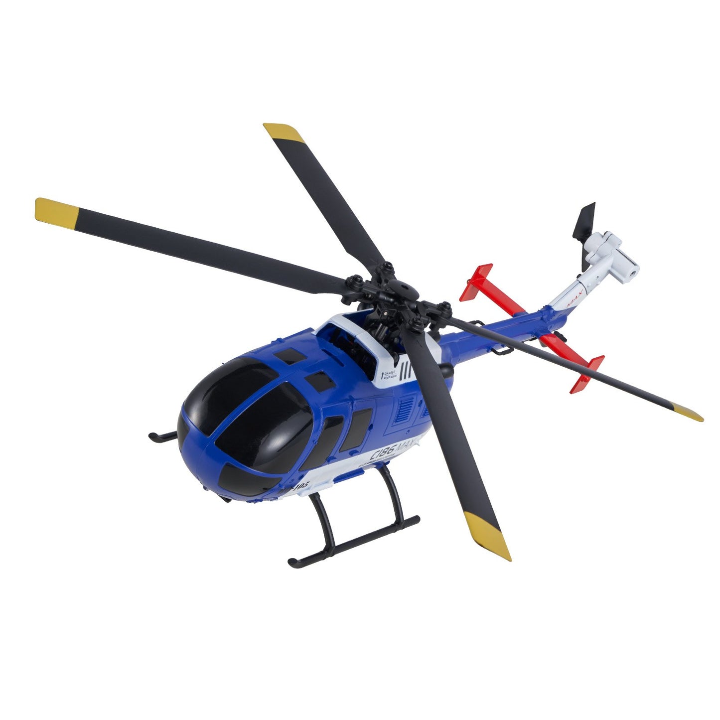 RC Helicopter, 2.4GHz 4-Propeller Remote Control Helicopter with 6-Axis Gyro, 4-Channel RC Airplane for Beginner, LED Light & One-Key Takeoff/Landing, Plane Toys for Kids Ages 8 and up
