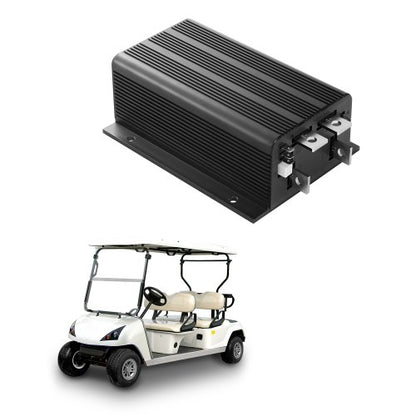 Golf Cart Speed Controller, 36V & 500A, DC Motor Controller Replacement for Club Car Golf Carts, IP65 Rated Protection, Aluminum Alloy & ABS Housing, Compatible with 1205-117/1205M-5603 Models