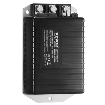 Golf Cart Speed Controller, 48 Volt & 250 Amp, DC Motor Controller Replacement for EZGO TXT Golf Carts, IP65 Rated Protection, Aluminum Alloy & ABS Housing, Compatible with 1206HB-5201 Models