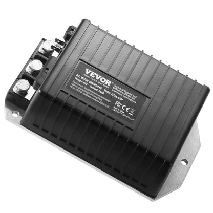 Golf Cart Speed Controller, 48V & 250A, DC Motor Controller Replacement for 2000-2008 Club Car Golf Carts, IP65 Rated Protection, Aluminum Alloy & ABS Housing, Compatible with 1510A-5251 Models