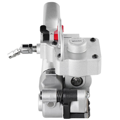 Pneumatic Strapping Tool, for 1/2"-3/4" PP & PET Plastic Belt, Packaging Strapping Machine, Handheld Baler Automatic Packaging Machine with 3500N Max Tension, Portable Banding Strapping Kit