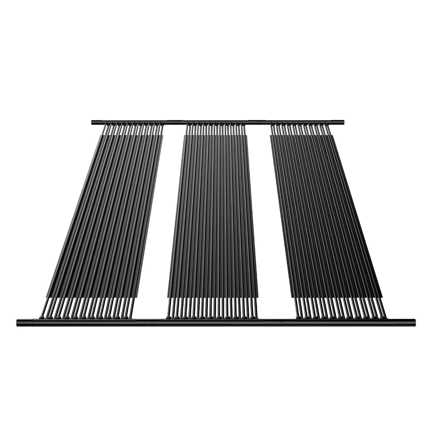 Solar Pool Heater, 4 x 10 ft HDPE Solar Pool Panel( 4 Pcs) - Durable & Weather-Proof, with Complete Accessories, Universal Solar Pool Panel–Raises Water Temperature, Aboveground & Inground Pool