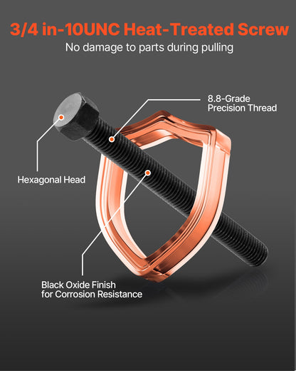 Wheel Bearing Press Kit, 23 PCS FWD Bearing Puller Tools, for Front Wheel Drive Bearing Removal and Installation, Wheel Bearing Tool with Sliding Screw, Bushings, Sleeve Plates, Storage Case