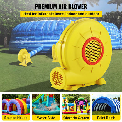 Air Blower for Inflatable Bouncy Castle 450W 0.6HP Blower Pump Air Pump