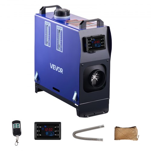 Diesel Heater, 12-24V 8KW, All in One Portable Diesel Air Heater with Remote Control and LCD Screen, Fast Heating Low Noise, 5 L Fuel Tank for Vehicles, Vans, RVs, Campers, and Trucks
