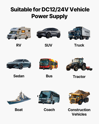 Diesel Heater, 12-24V 8KW, All in One Portable Diesel Air Heater with Remote Control and LCD Screen, Fast Heating Low Noise, 5 L Fuel Tank for Vehicles, Vans, RVs, Campers, and Trucks