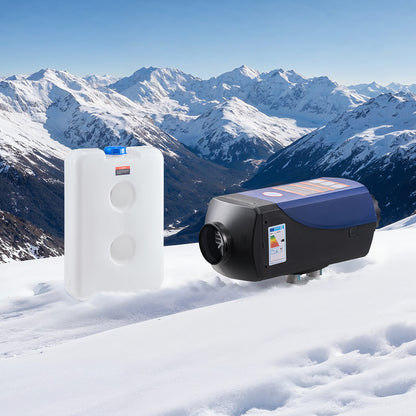 Diesel Heater, 12-24V 8KW Portable Diesel Air Heater with Remote Control and LCD Screen, Fast Heating Low Noise, 10 L Large Fuel Tank for Vehicles, Vans, RVs, Campers, and Trucks