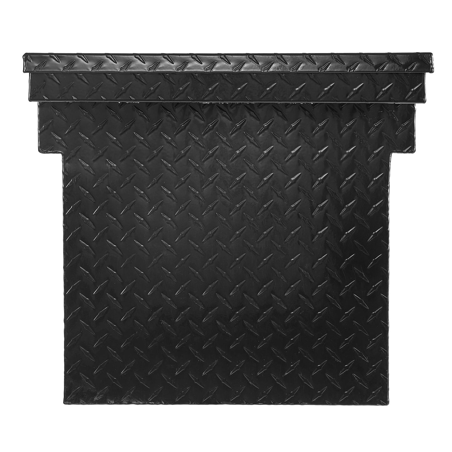 Crossover Truck Tool Box, 71x27x18 In, Heavy Duty Aluminum Toolbox with Diamond Texture, Pick Up Truck Bed RV Trailer Toolbox, Waterproof Storage Organizer with Lock, Keys, Side Handles, Black