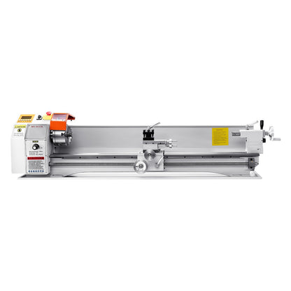 Metal Lathe Machine, 220 x 1000 mm(8.7 x 39 in), Precision Bench Power Metal Lathe, Automatic Feed, 0-2500 RPM Variable Speed, 1250W Brushless Motor, for Processing Precision Parts Soft Metals Wood Plastics