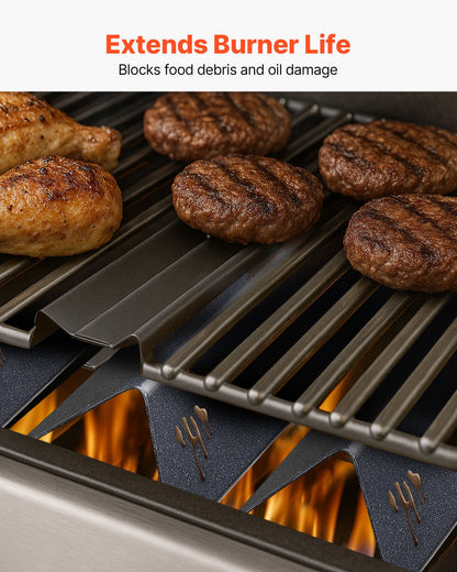 Flavorizer Bars, 39cm Grill Replacement Part, for Weber Spirit I & II 200 Series Grills, Including Spirit ll E-210, ll E-220, ll S-210, E-210, S-210, Porcelain-enameled Steel Heat Plate, 3 Pack