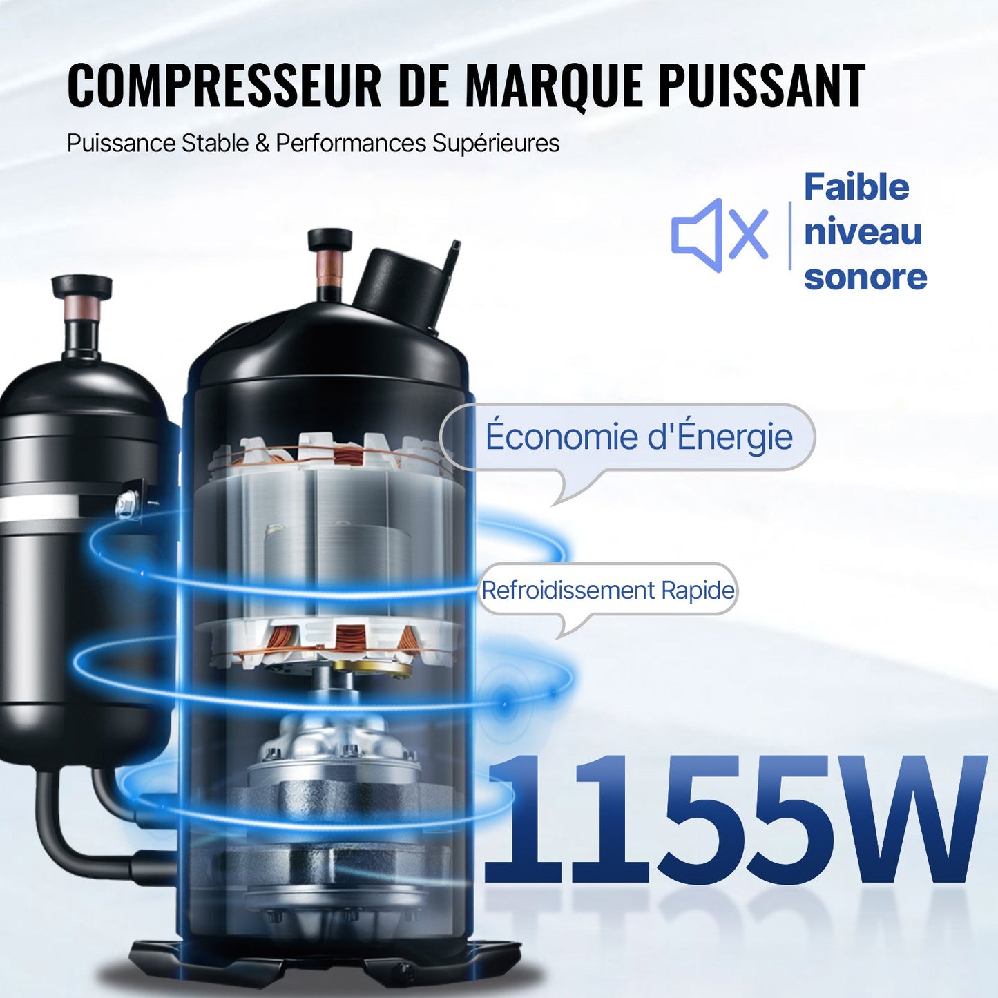 Commercial Ice Cream Maker, 22-30L/H Yield, 2200W Countertop Soft Serve Machine with 2x6L Hopper 2L Cylinder LCD Panel Puffing Shortage Alarm, Frozen Yogurt Maker for Restaurant Snack Bar, Silve