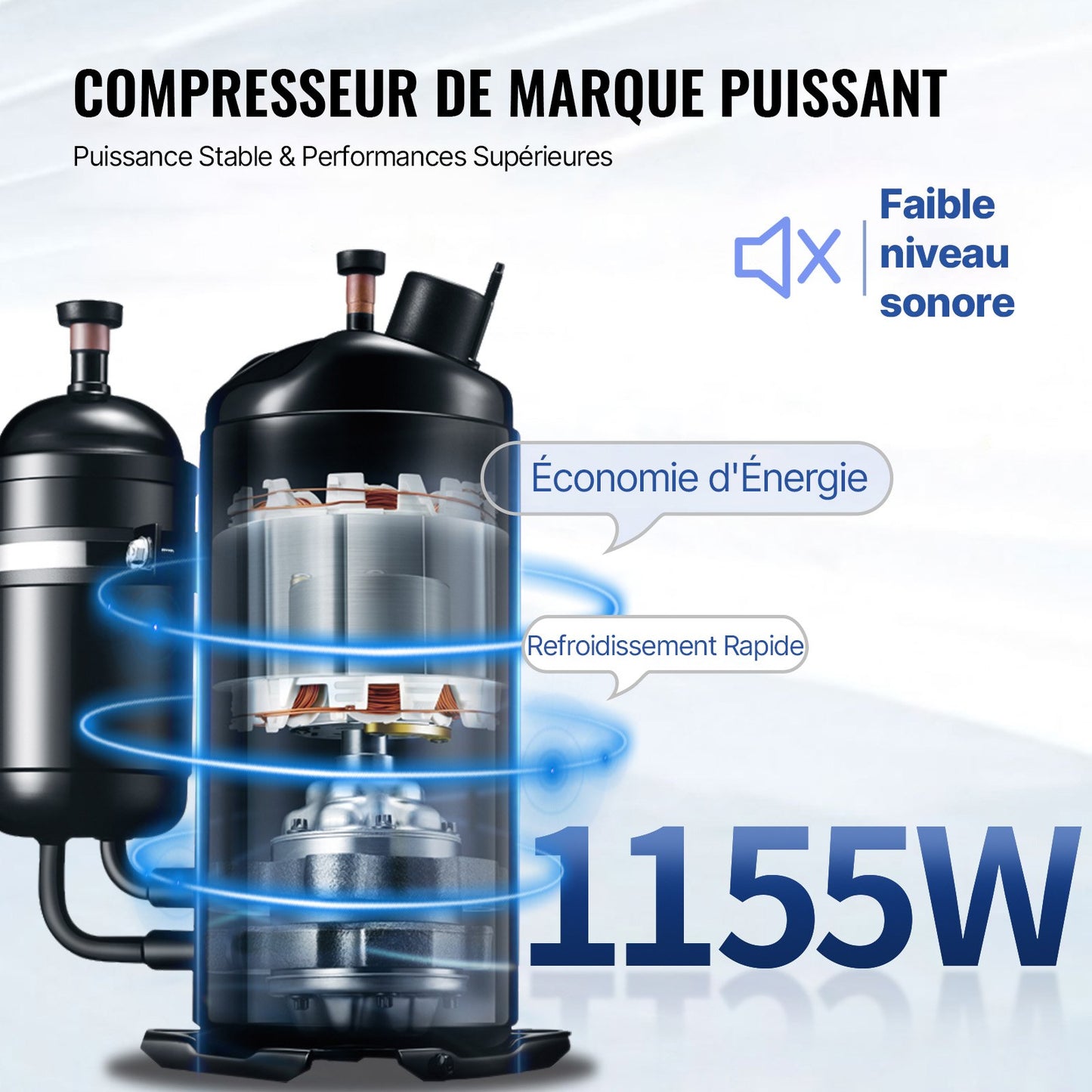 Commercial Ice Cream Maker, 22-30L/H Yield, 2350W Countertop Soft Serve Machine with 2x6L Hopper 2L Cylinder LCD Panel Puffing Shortage Alarm, Frozen Yogurt Maker for Restaurant Snack Bar, Silve