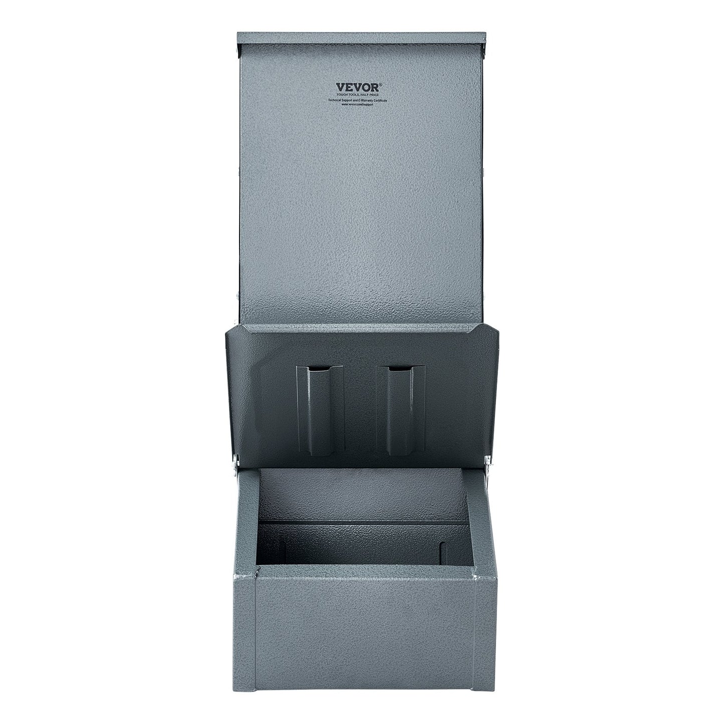 Hog Feeder, 2.2 Bushel Capacity, Single Door Pig Feeder, Heavy Duty Steel Piglets Feeder, Multipurpose Trough Creep Feeder, Outdoor Livestock Feeder Farm Accessory for Feeding up to 5 Hogs