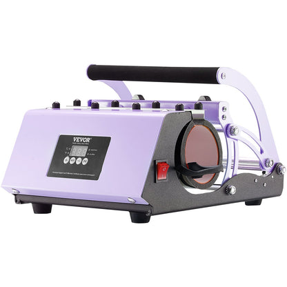 Tumbler Heat Press Machine 311.8-850.5 g Mug Press Sublimation Tumblers Purple