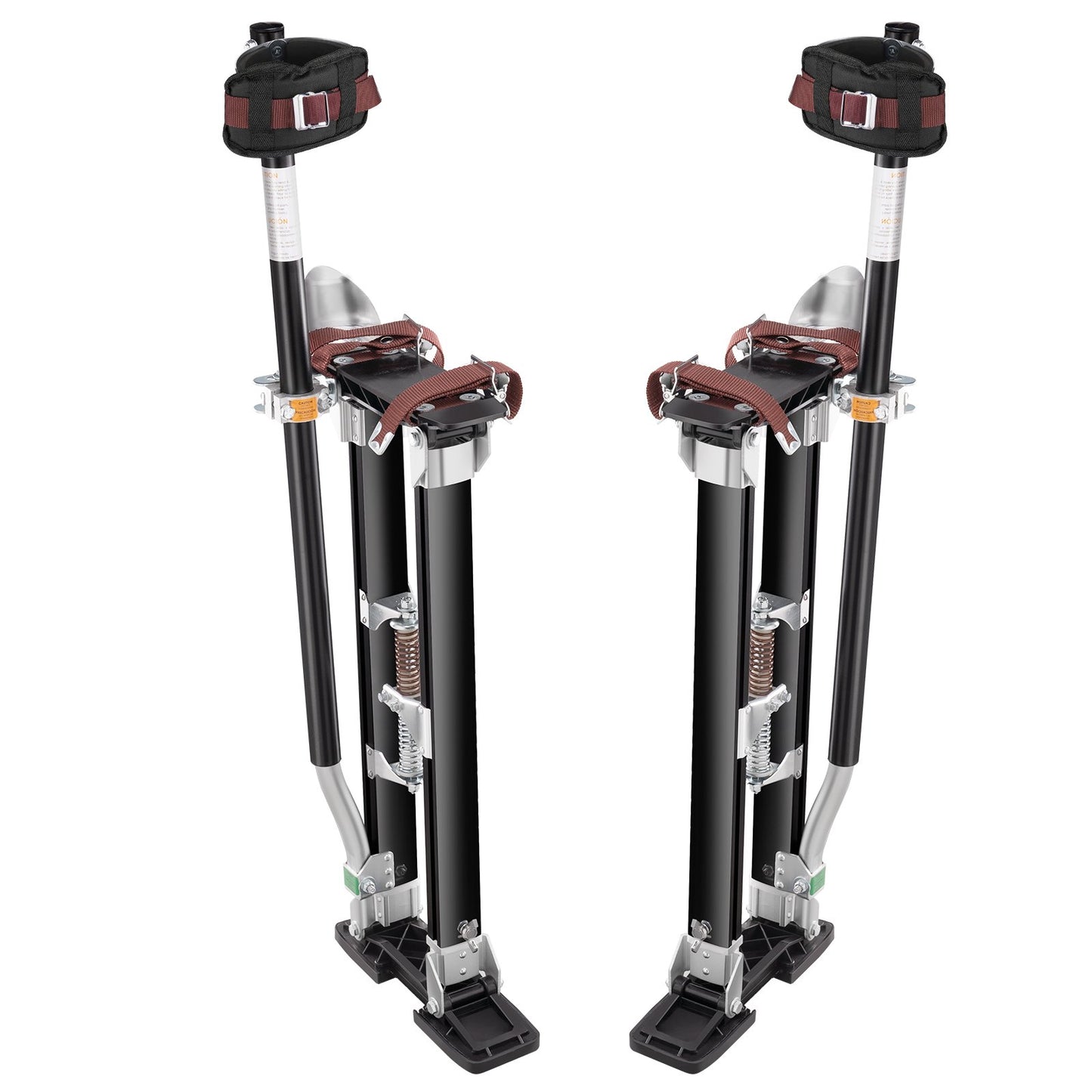 Drywall Stilts Aluminum Tool Stilts 61 cm-102 cm Adjustable Painting Black