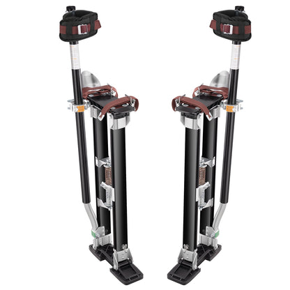 Drywall Stilts Aluminum Tool Stilts 61 cm-102 cm Adjustable Painting Black