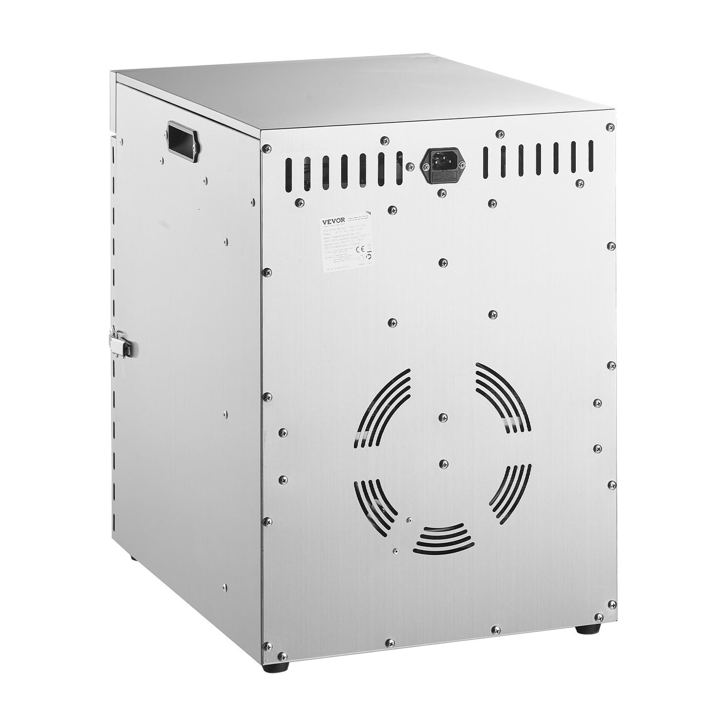 Rotary Food Dehydrator Machine, 12 Stainless Steel Trays, 800W Electric Food Dryer with Adjustable Temperature & 24-Hour Timer, Freeze Dryer for Jerky, Meat, Fruit, Vegetables, Herbs, Dog Treats