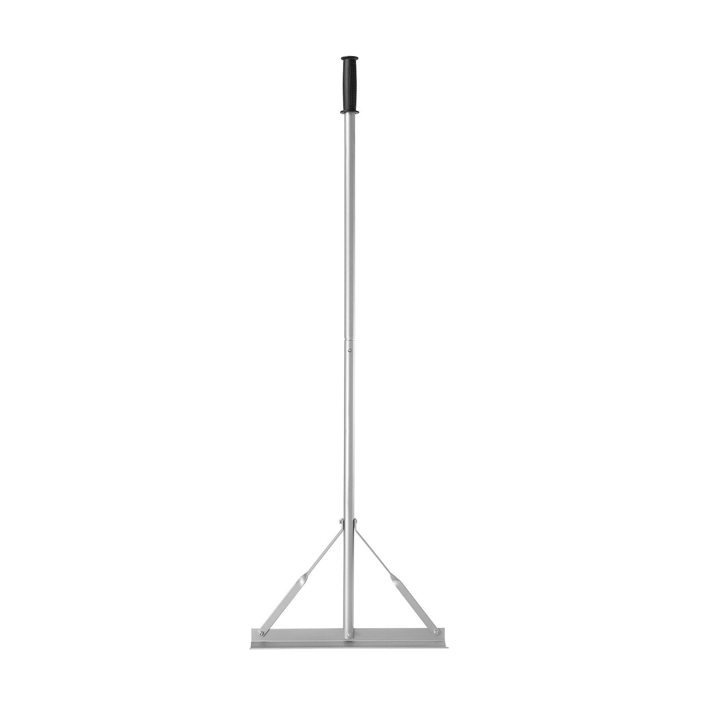 Landscape Rake, 1510 mm Handle 508 mm Wide Head, Large Heavy Duty Aluminum Landscaping Level, Asphalt Rake Tool for Asphalt & Land Leveling, Concrete Paving, Sand Flattening, No Teeth