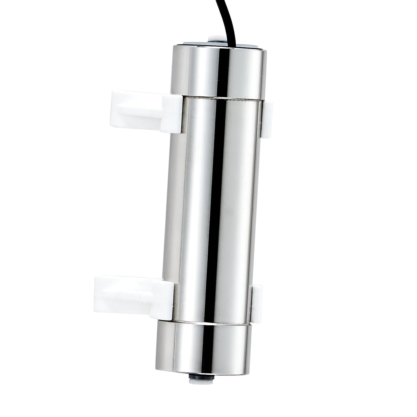 UV Water Purifier, 8W 1GPM, 220V Versatile Ultraviolet Water Purifier Filter with Stainless Steel Housing, Whole House UV Water Filter with Quartz Sleeve Fit for Shower/Drinking/Cleaning