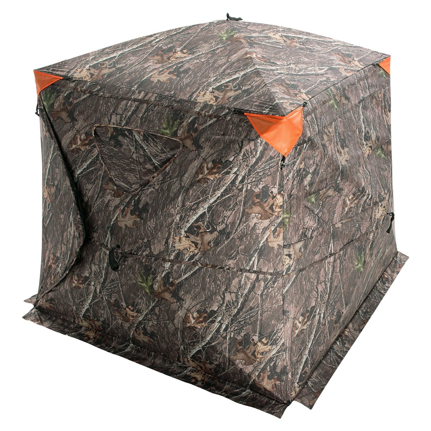 Hunting Blind 270° See Through Ground Blind One-Way Mesh for 4-5 Person