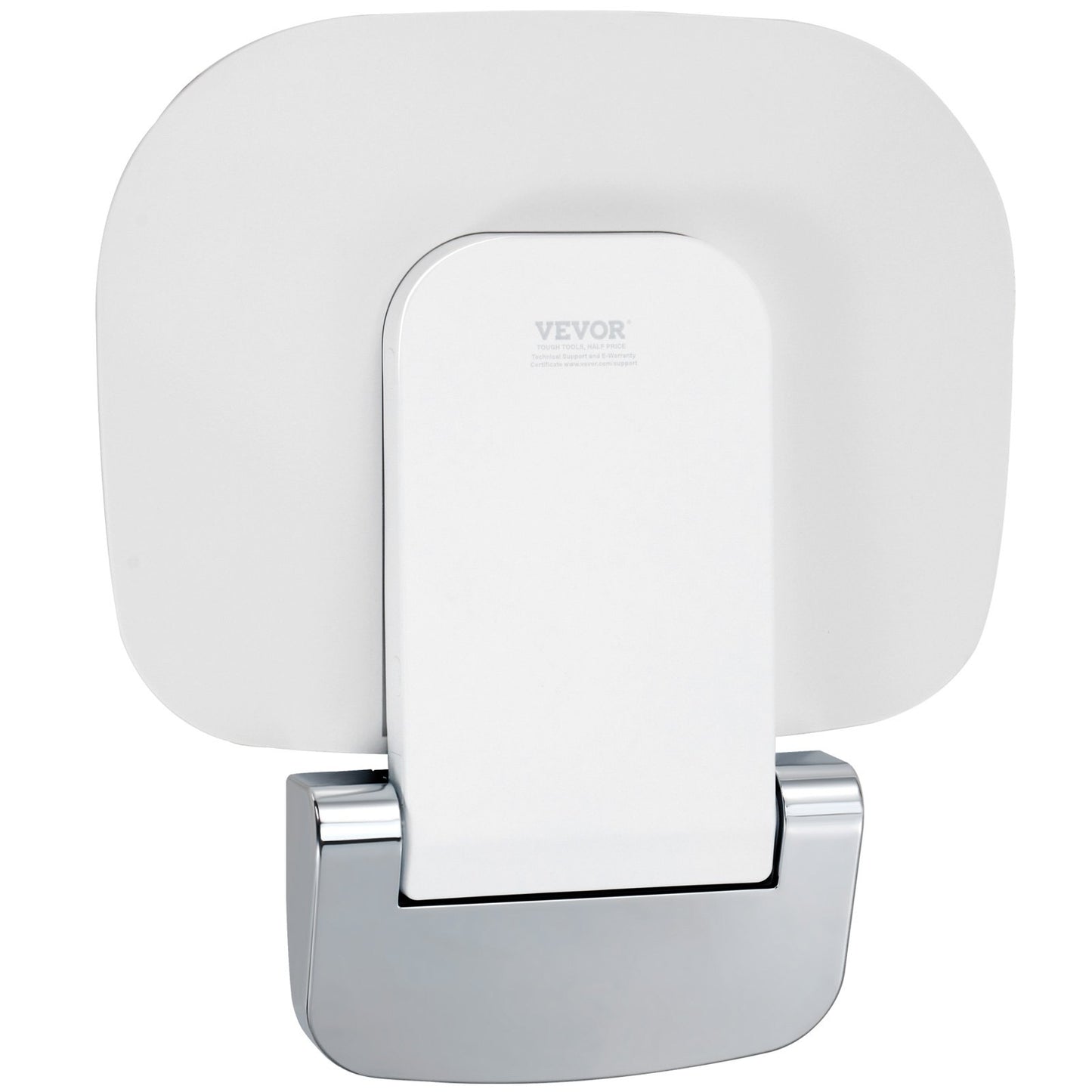 Folding Shower Seat 13.6"/34.5 cm x 12.8"/32.5 cm Wall Mounted Shower Bench 450 lbs/204.1 kg