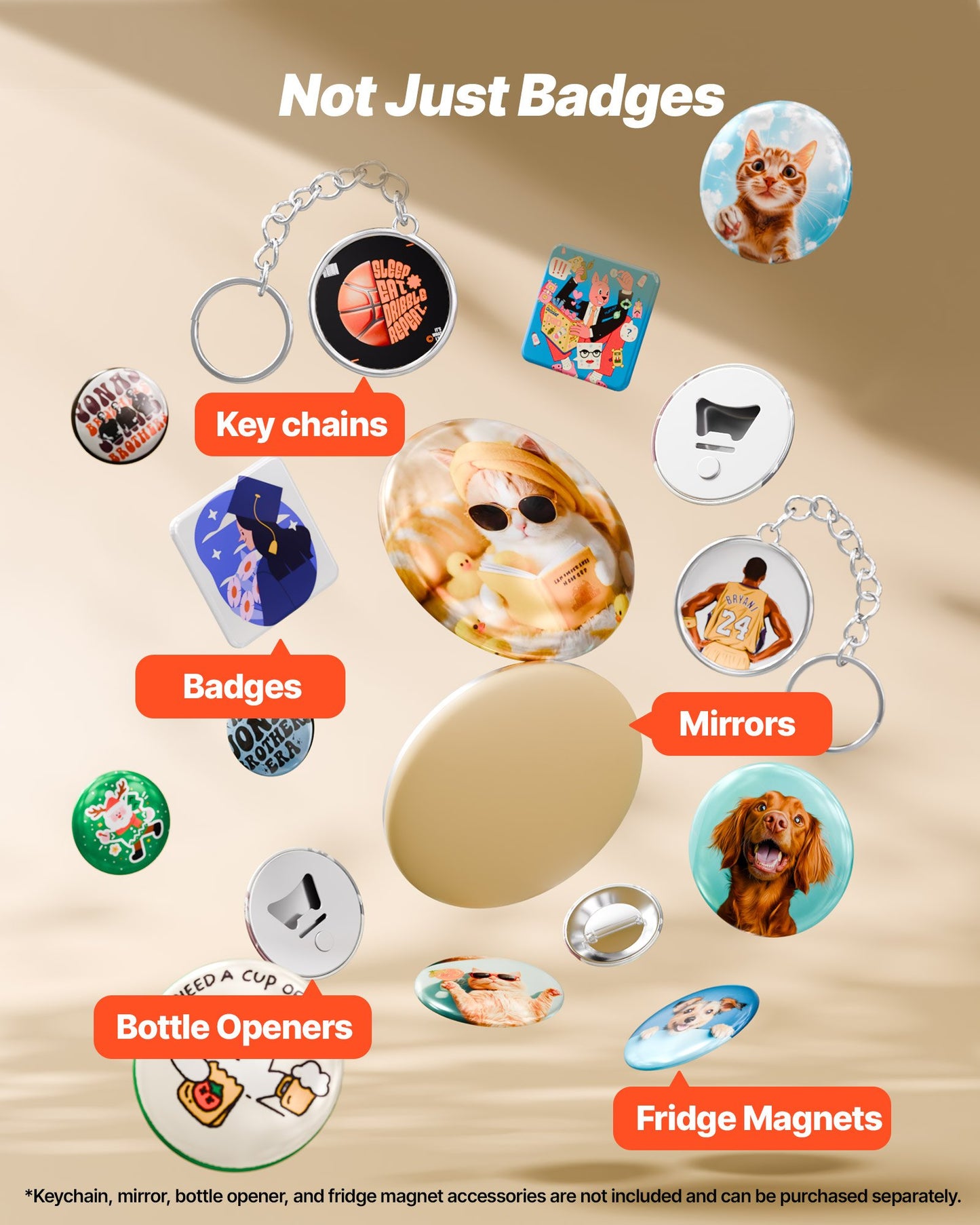 Button Maker Machine, 50 x 50 mm Square, Plastic Pin Maker with Tinplate Front Shells, Plastic Back Covers, Magnetic Backings and Transparent Films, Ergonomic Handle, for DIY Badges, Blue