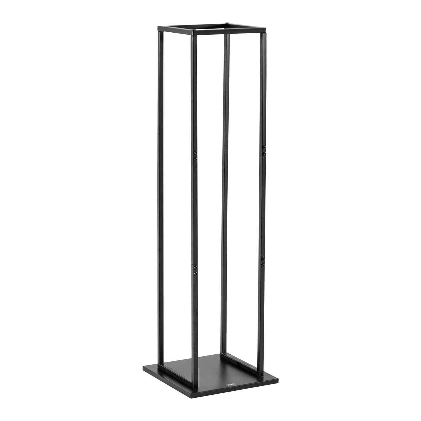 Brennholzregal für den Innenbereich, 33 × 32 × 112 cm, Holzstapelhalter, Tragkraft bis zu 45 kg, hoher Holzständer, pulverbeschichteter Stahl, robustes Holzregal für den Kamin