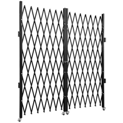Double Folding Security Gate Folding Door Gate 310 × 154 cm(W × H)Scissor Gate