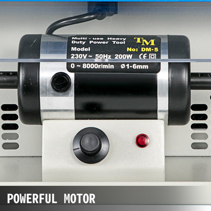 Jewelry Polishing Machine Buffing Machine Benchtop Jewelry Polishing Tool Dust Collector Buffing Table Top Jewelry Buffer Polisher Machine With Light Polishing Buffing Machine