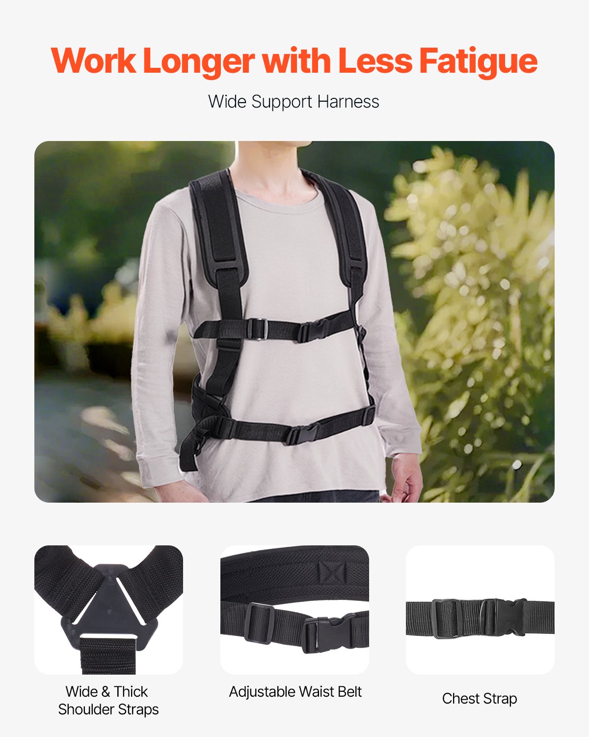 Pressure Washer Telescoping Wand, 24 ft, 4000 psi, Telescopic Spray Wand with Power Washer Extension Wands, Gutter Cleaner, Pivoting Coupler, 7 Spray Nozzle Tips and Adjustable Support Harness