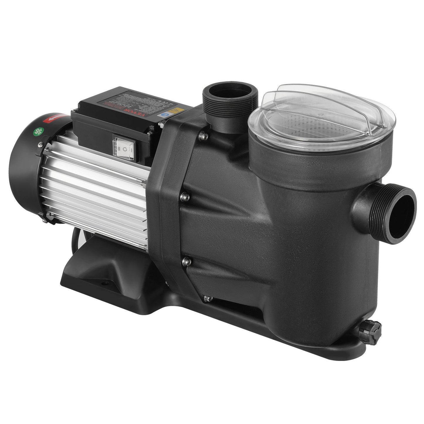 1500 W(2HP) Above Ground Pool Pump, 220V-240V, 1450 / 2860 RPM Dual Speed Pump 1800W, 33000 L/H Max. Flow Powerful Pump, Energy Saving Swimming Pool Pump for Above Ground Pool, CE Certification