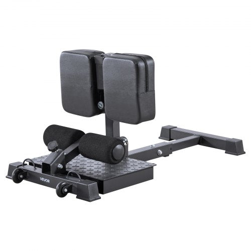 Sissy Squat Machine, Multi-Function Deep Sissy Squat Bench for Leg Muscle Training, Easy Setup & Foldable Core Waistline & Glute Workout Equipment, Leg Exercise Machine for Home Gym, Black