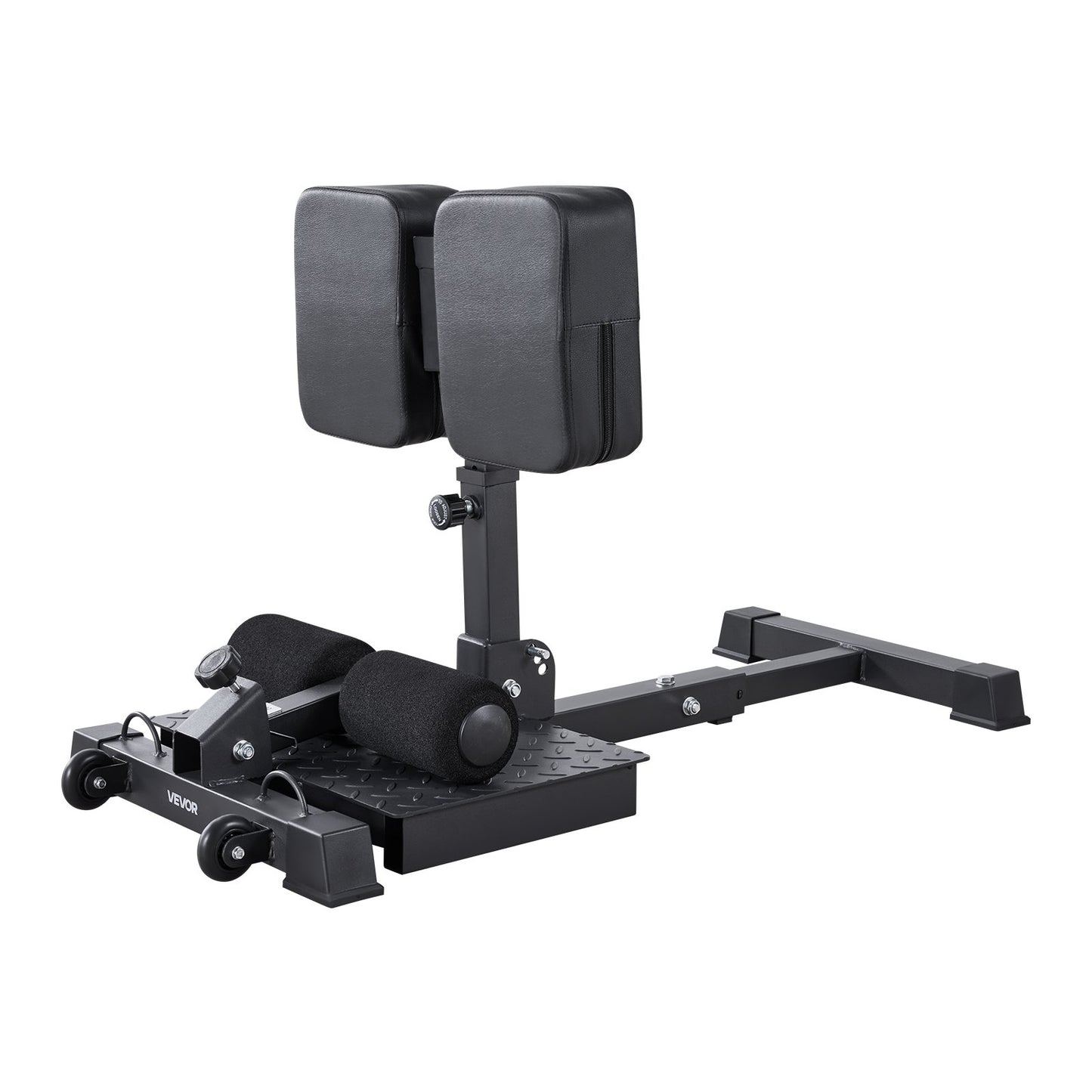 Sissy Squat Machine, Multi-Function Deep Sissy Squat Bench for Leg Muscle Training, Easy Setup & Foldable Core Waistline & Glute Workout Equipment, Leg Exercise Machine for Home Gym, Black