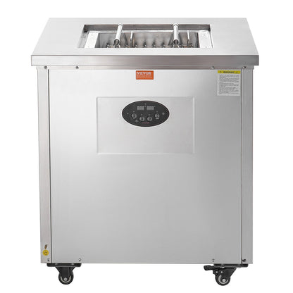 Gewerbliche Eismaschine, Einzelform-Set – 40-teilige Eismaschine, gewerbliche Eismaschine aus Edelstahl, Eis am Stiel-Maschine für Bars, Cafés und Milchtee-Läden