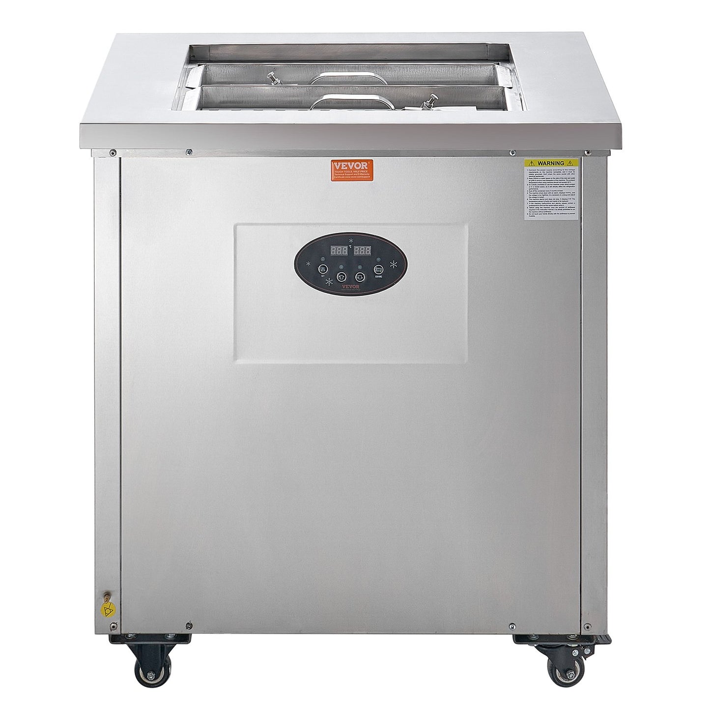 Commercial Popsicle Machine, 2 Mould Set - 52 PCS Ice Pops Making Machine, Stainless Steel Commercial Ice Lolly Maker, Ice Sticks Popsicle Machine for Bar, Cafes, Milktea Store (26PCS / Mould Set)