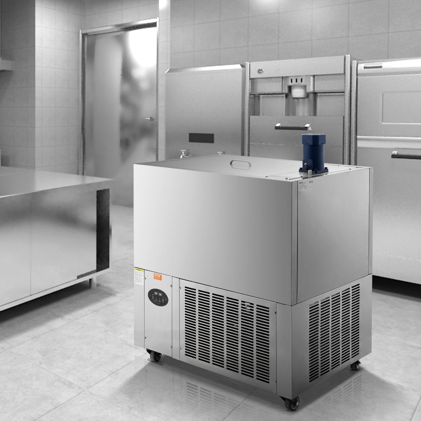 Gewerbliche Eismaschine, 4-teiliges Formenset – 120 Stück Eis am Stiel, Gewerbliche Eismaschine aus Edelstahl, Eis am Stiel-Maschine für Bars, Cafés, Milchtee-Läden (30 Stück / Formenset)