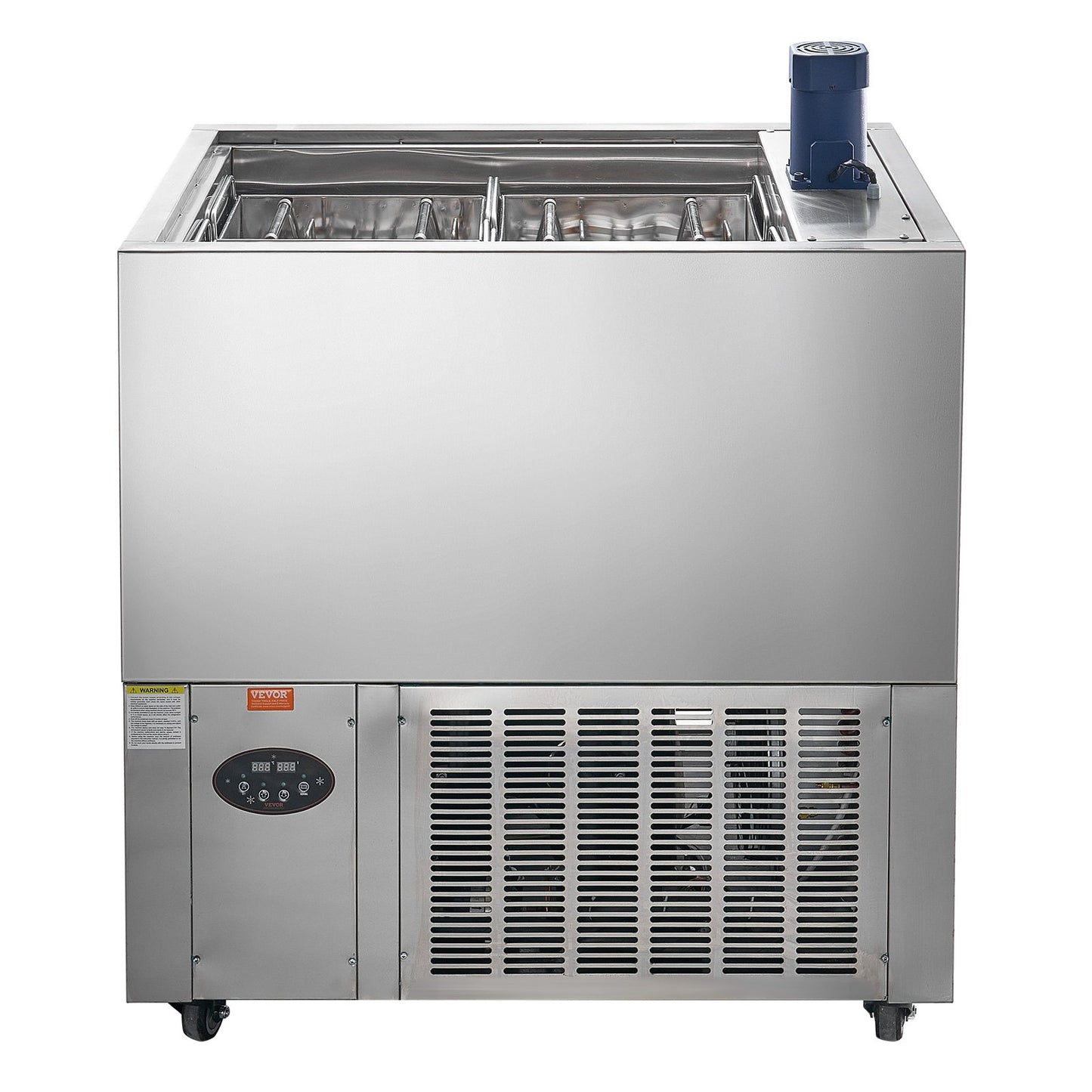 Gewerbliche Eismaschine, 4-teiliges Formenset – 120 Stück Eis am Stiel, Gewerbliche Eismaschine aus Edelstahl, Eis am Stiel-Maschine für Bars, Cafés, Milchtee-Läden (30 Stück / Formenset)