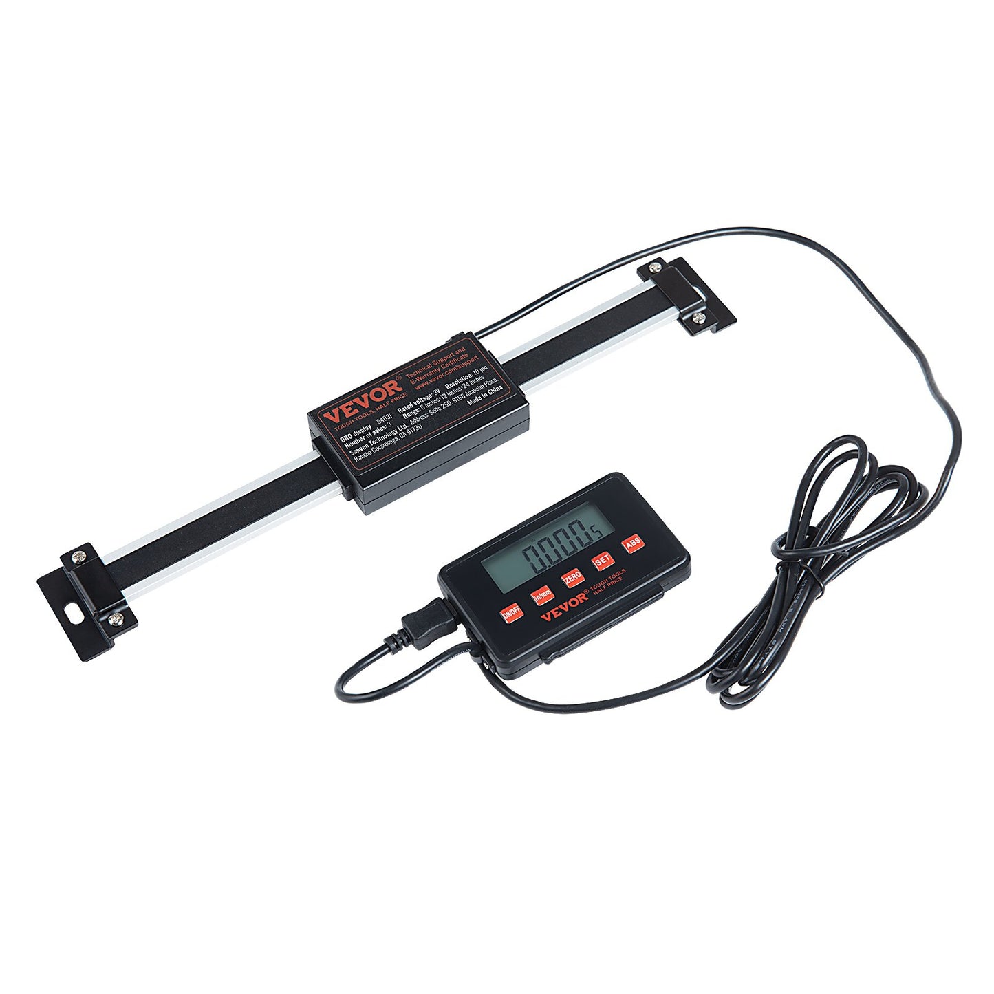 Digital Readout 15.2 cm & 30.5 cm & 61 cm Linear Scale 3 Axis DRO Display Kit