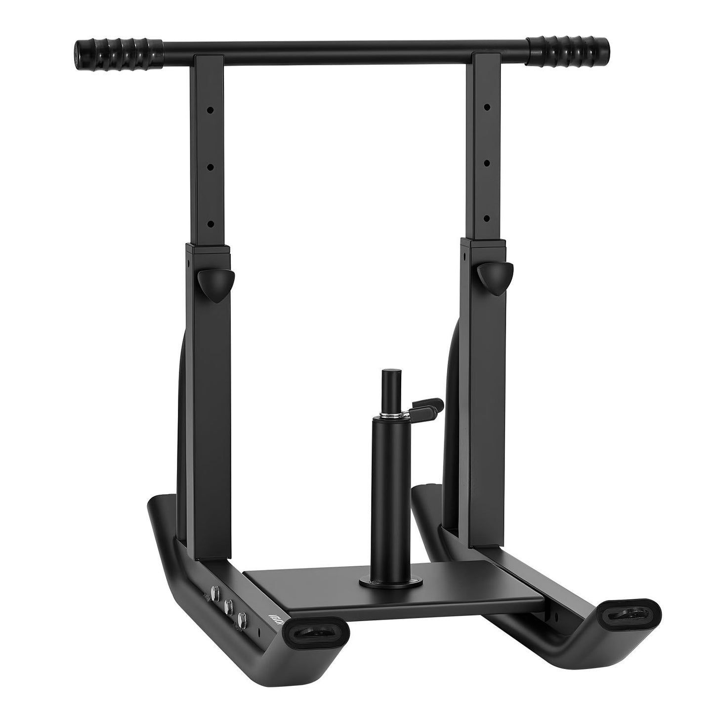 Weight Sled, Steel Power Sled, Fitness Training Sleds for Athletic Exercise Speed Improvement, Workout Equipment with Adjustable Height Handle, Compatible with 25/51 mm Weight Plates, Black