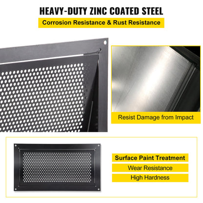 Crawl Space Flood Vent Foundation Flood Vent 8"Height x 16"Width Wall Vent