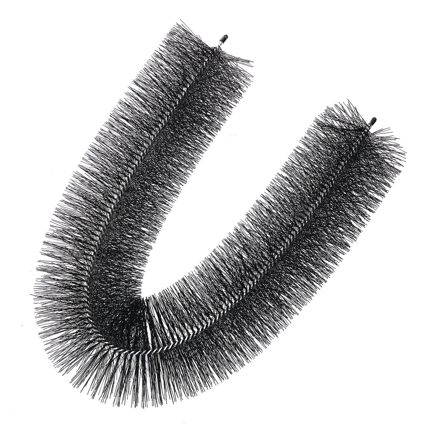 Gutter Brush, 80 Feet Total Length 4.33 inch Diameter Gutter Cleaning Tools, Ground-Level Gutter Brush Leaf Guard for 5 Inch Gutters, Easily Clear roof Leaves and Debris, 27 Pack