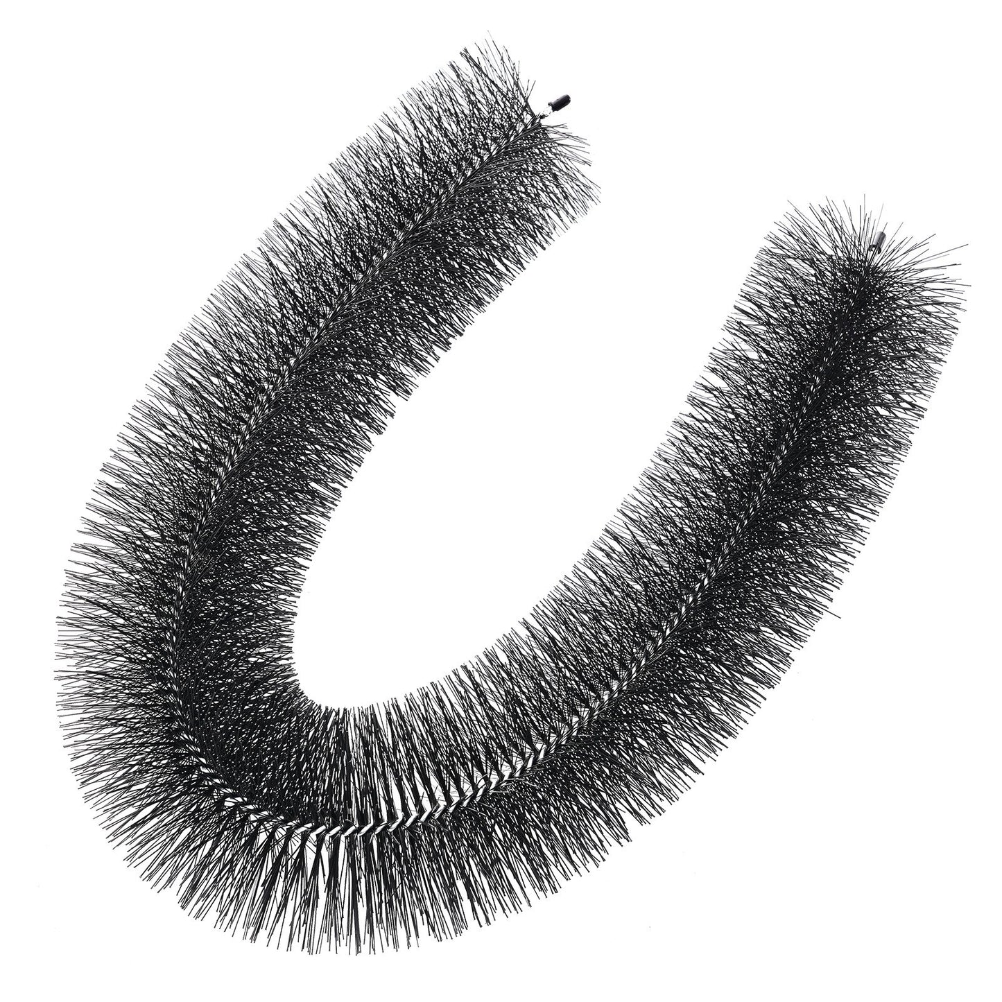 Gutter Brush, 60 Feet Total Length 5.25 inch Diameter Gutter Cleaning Tools, Ground-Level Gutter Brush Leaf Guard for 5 Inch Gutters, Easily Clear roof Leaves and Debris, 20 Pack