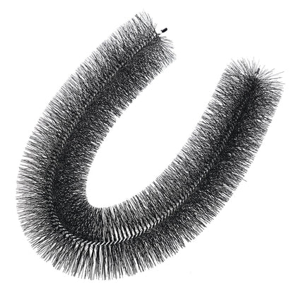 Gutter Brush, 60 Feet Total Length 5.25 inch Diameter Gutter Cleaning Tools, Ground-Level Gutter Brush Leaf Guard for 5 Inch Gutters, Easily Clear roof Leaves and Debris, 20 Pack