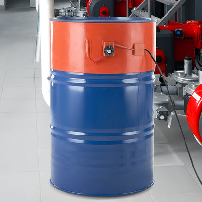 208,2-Liter-Metallfassheizung, 1200 Watt, 25,4 cm Breite, 30–150 °C einstellbar