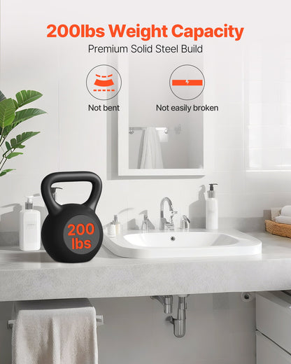 T Shelf Brackets 2 Pcs, 200 lbs/90 kg Weight Capacity, 18x2.89x12 in / 457.2x73.5x304.8 mm, Solid Steel Heavy Duty Brackets for Shelves, Countertop Support Floating Bracket Hardware with Screws