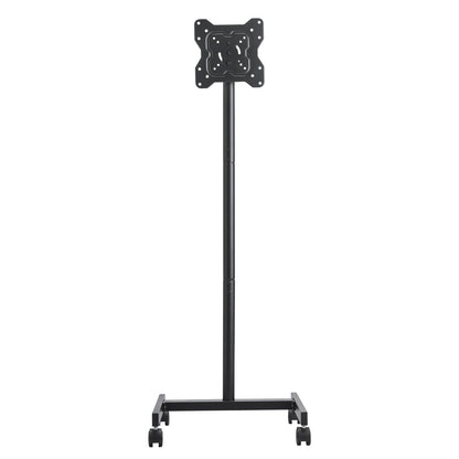 Rolling TV Stand, Mobile TV Cart for 17-55 Inch Screens, Portrait to Landscape, Portable TV Stand with Wheels Holds up to 44 lbs for Living Room, Bedroom, Office, Outdoor, Max VESA 200x200mm